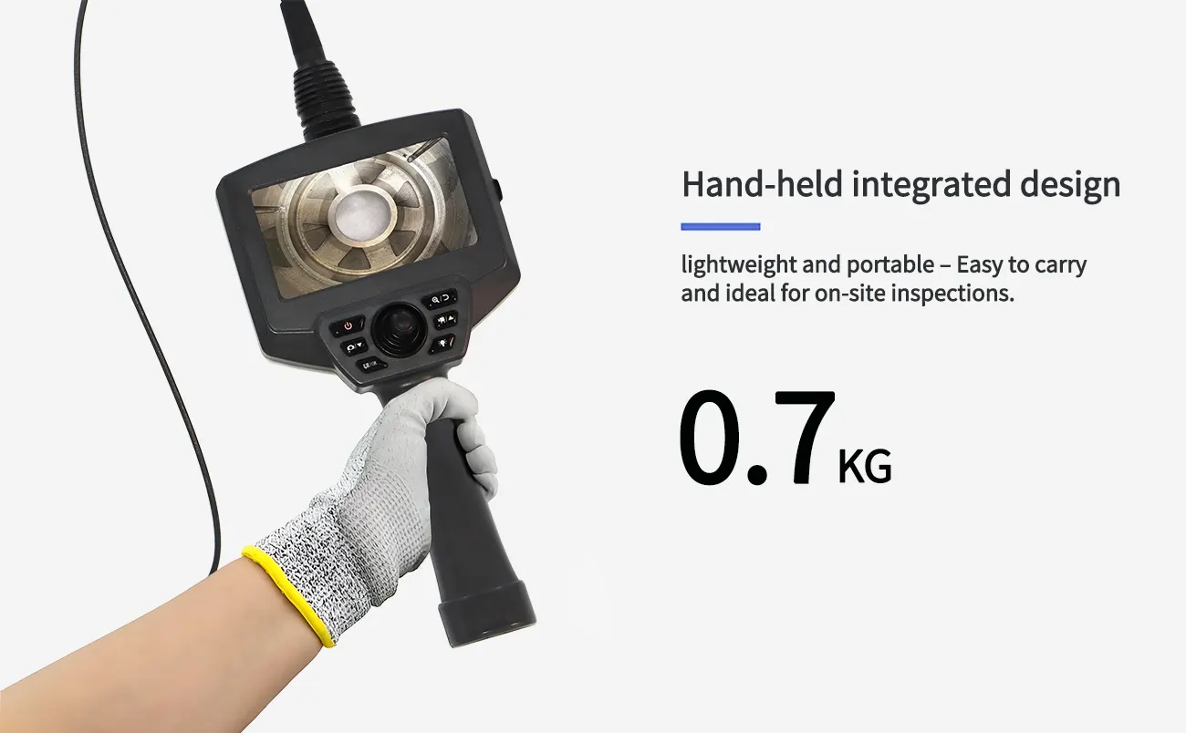 Industrial Inspection Camera, 6mm Probe Borescope, Direct View SPJL60D-L4