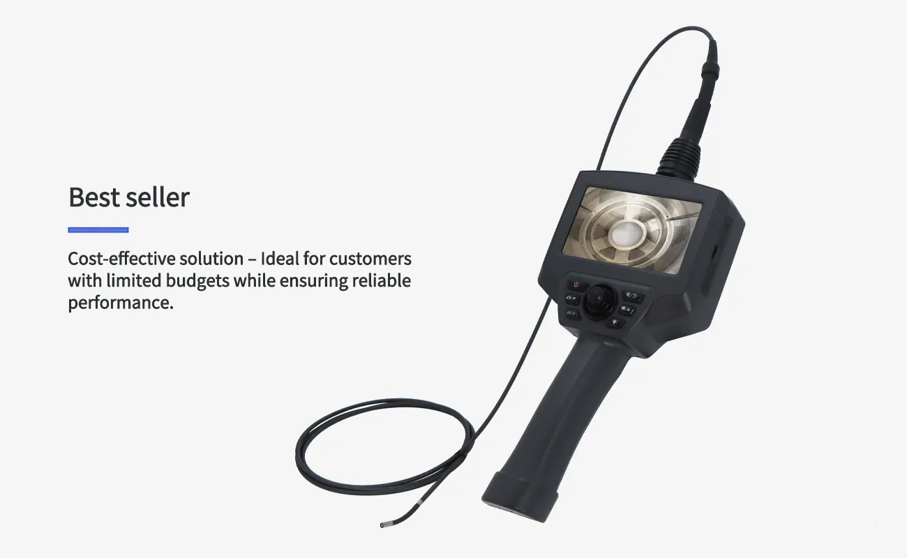Industrial Inspection Camera, 6mm Probe Borescope, Direct View SPJL60D-L8