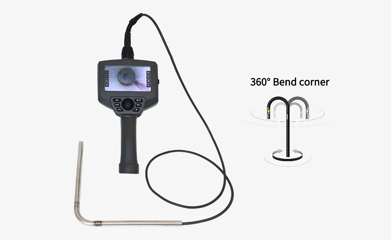 Industrial Inspection Camera, 6mm Probe Borescope, Direct View SPJL60D-L5
