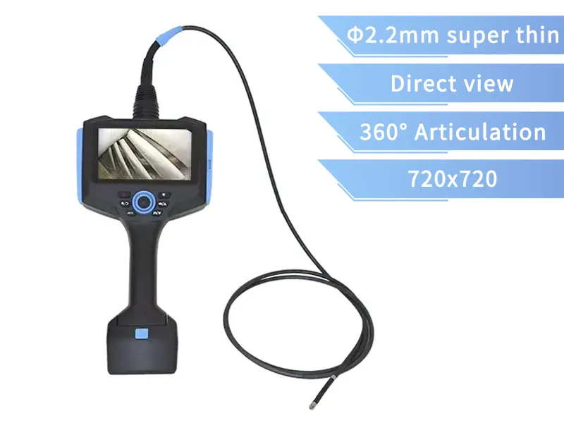 Industrial Inspection Camera, 2.2mm Ultra-Thin Probe Direct Sight T2Q22D